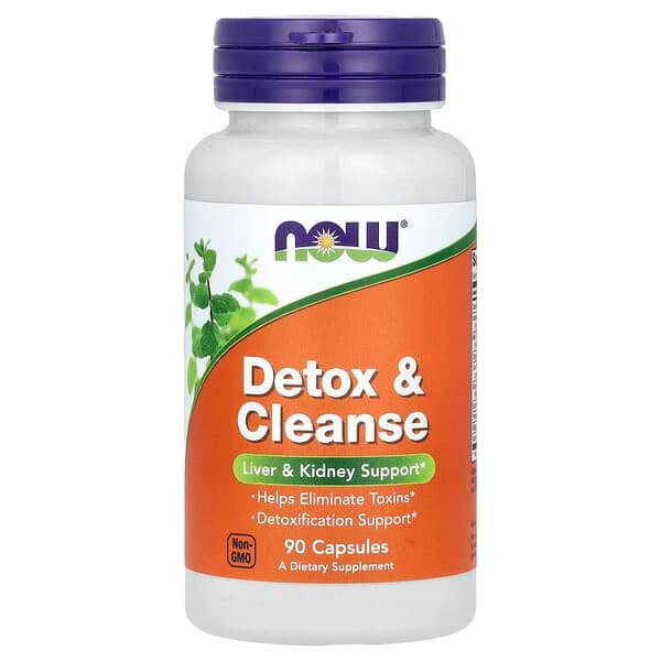 Now Foods Detox & Cleanse Liver & Kidney Support Supplement 90 Capsule - Image 2