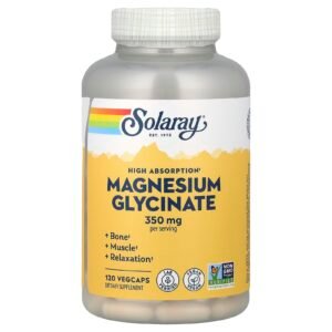 Solaray Magnesium Glycinate 350 mg 120 Veg Caps