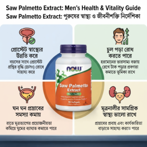 Now Foods Saw Palmetto Extract Men's Health 90 Capsules