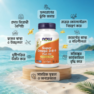 Now Foods Super Omega 3-6-9 Fish Oil – 90 softgels