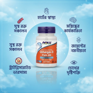 Now Foods Omega-3 Fish Oil - 30 Softgels