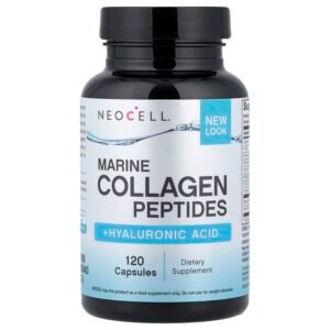 Neocell Marine Collagen Peptides Capsules With Hyaluronic Acid, 120 Capsules